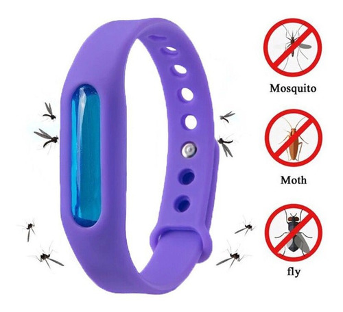 10 Pulseras Repelente Mosquitos Zancudos Moscos Silicon Agua