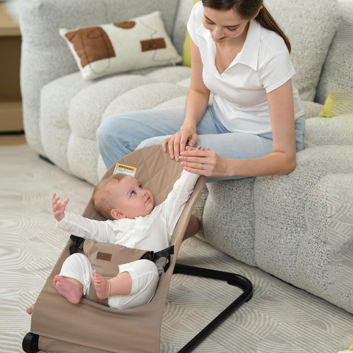 Gorila Portátil Para Bebés Hasta Seis Meses Asiento Inflable Caqui Nombre Del Diseño