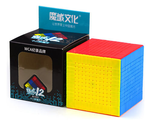 Rubik Moyu Meilong Cubo De Velocidad 12x12x12 Color de la estructura 12x12 color