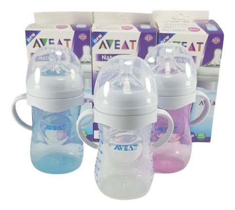 Imagen 3 de 3 de Tetero Avaet Anti Cólicos 11 Oz