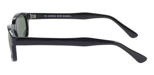Imagen 5 de 8 de Lente Motociclista Kd's Sunglasses 2126 Verde Oscuro Uv 100%