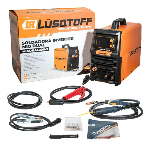 Soldadora Inverter Migdual200-9 Lusqtoff 220v 50hz