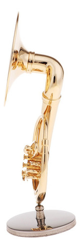 Instrumento De Viento De Latón Sousaphone Escala 1/6 Con