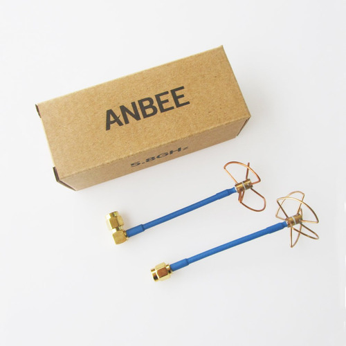 Antena Circular Polarizada Rp-sma Enchufe Hembra Anbee Fpv 5