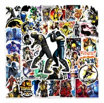 Comprar Pack 50 Stickers Vinilo Mortal Kombat