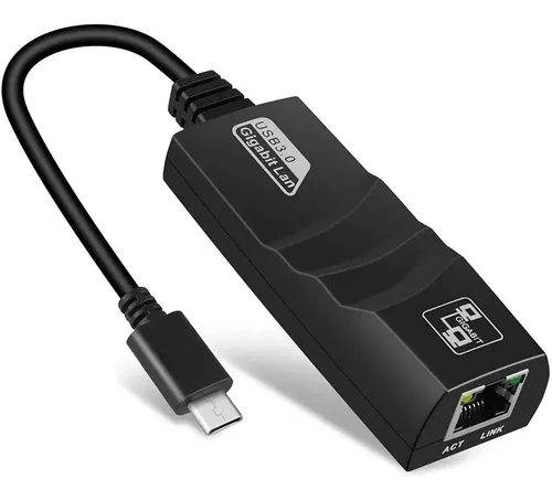 Adaptador Convertidor Usb 3.0 Tipo C A Ethernet Rj45 Gigalan