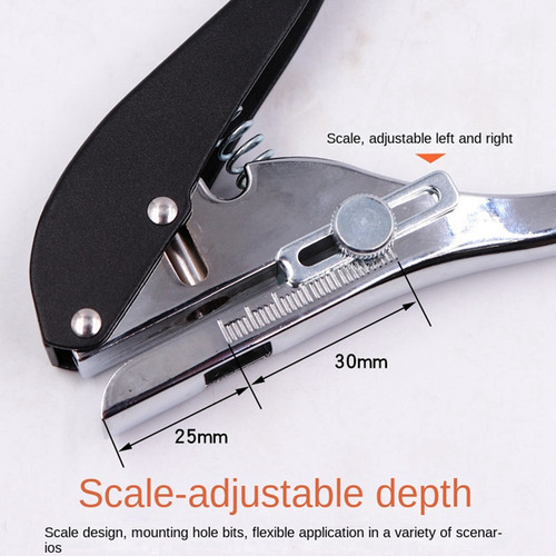 Para 2pcs Perforadora Redonda Tapas For Tornillos,