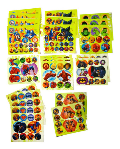 Stickers Super Heroes Fel Fort