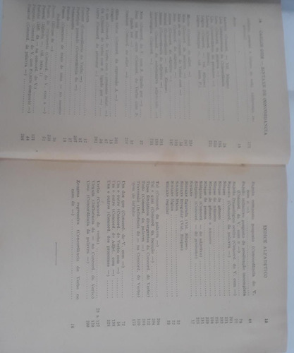 Sintaxe De Concordância Verbal De 1955 / Autor Carlos Góis = Estudos Da Lingua Portugues (Usado)