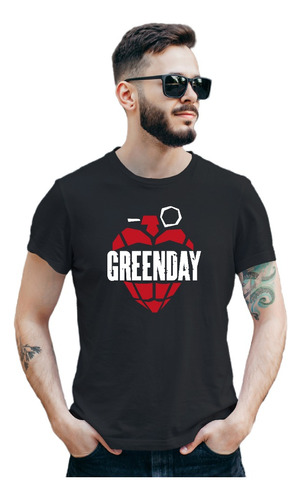 Playera Para Hombre Green Day Mod1