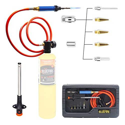 Antorcha De Gas Mapp De 3 Pies Manguera, Kit Completo D...