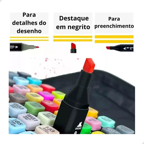 Kit Caderno Bobbie Goods Capa Dura + Caneta Touch 36 Cores