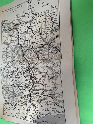 Antiguo Folleto La Guerra Agosto 1917 Con Mapas (Usado)