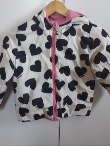 Campera Grisino 6, 7 Años Sisa 41 Reversible Nena 