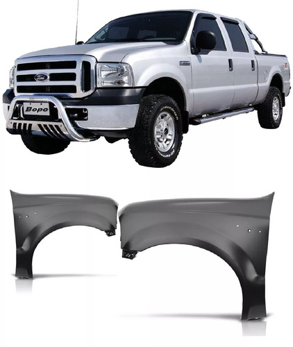 Par Paralama F250 F350 F4000 1999 /2017