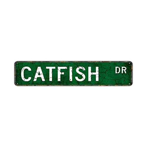 Cartel De Estaño Catfish, Regalo De Catfish, Decoraciã...