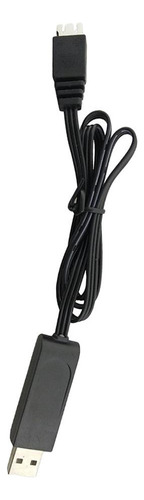 / 5 X 7.4v Usb Cable De Carga De Baterías Litio Color Negro