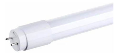 Tubo Led 9w Una Punta T8 60cm Vidrio Blanco Frio 6500° K