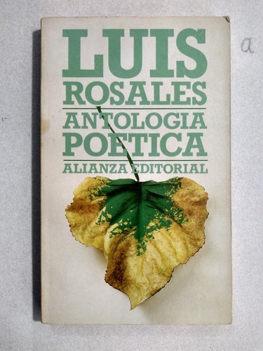 Libro - Antología Poética Luis Rosales 