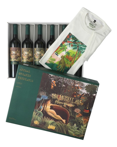 Imagen 2 de 3 de Vino Ánimal Organic + Remera Edición Limitada Oficial!!