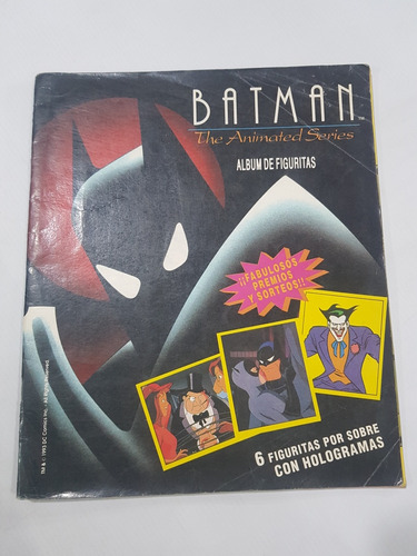 Antiguo Álbum Figuritas Batman The Animated Series Mag 58825