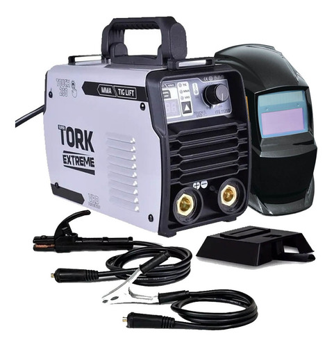 Inversora De Solda Tig/eletrodo 250a 220v Tork + Mascara