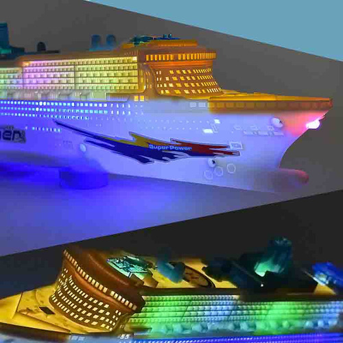 * Navio De Cruzeiro Em Miniatura, Barco De Brinquedo De 49