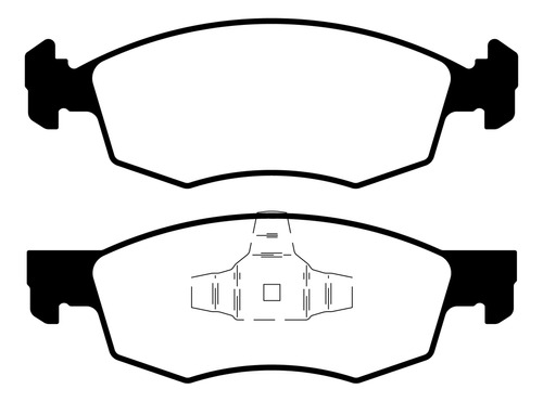 Pastillas De Freno Para Fiat Palio (326) Arg 0 1.6 16v Etorq