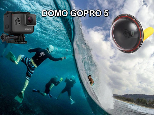 Domo Gopro Hero 5/6/7 Black Dome | Semi Esfera | 3 Pulgadas