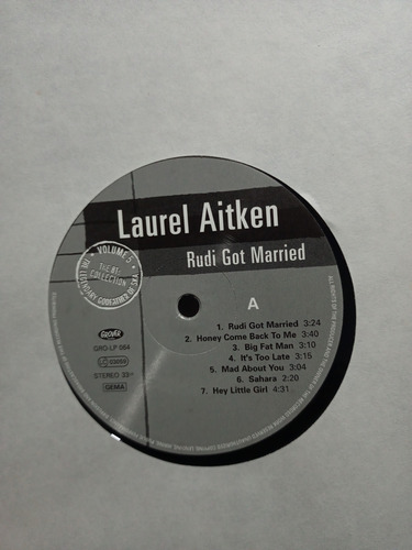 Vinilo Laurel Aitken Skinhead Ska Edición Limitada (Usado)