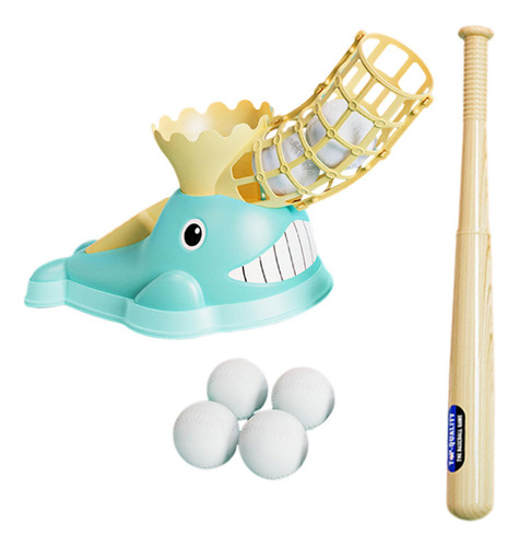 Máquina Lanzadora De Béisbol Para Niños, Máquina De Azul