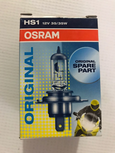 Bombillo Para Moto Hs1 12v 35/35w Marca Osram Original 