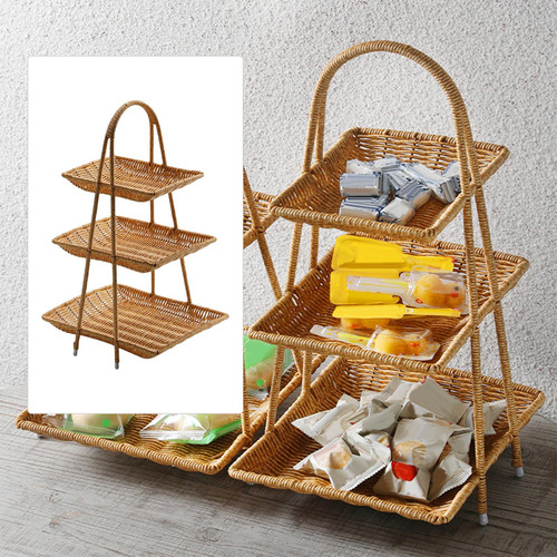 Bandeja Para Aperitivos, Soporte Para Cupcakes, 3 Niveles