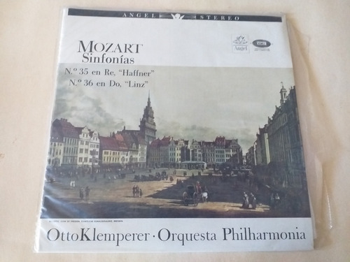 Vinilo Mozart - Sinfonias N° 35 Y 36 