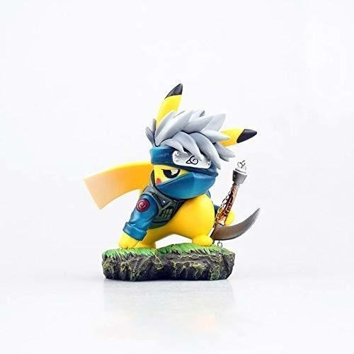 Jasenv Pikachu Cosplay Kakashi Figura De Accion Para Juguete