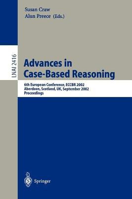 Libro Advances In Case-based Reasoning - Alun Preece