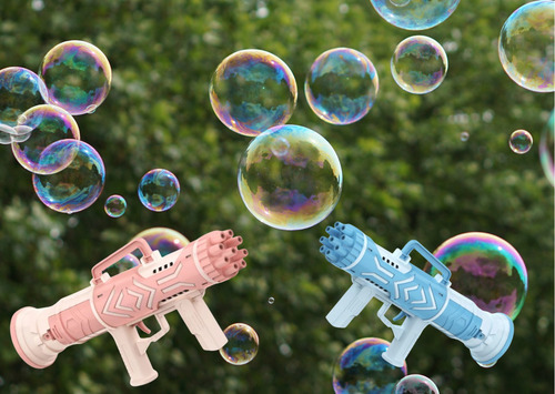 Burbujero Bazooka Genérico Plástico Unisex.