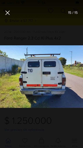 Imagen 6 de 6 de Ford Ranger 2008 2.3 Cs F-truck 4x2