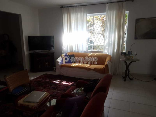 Casa De Vila À Venda, 3 Quartos, 1 Suíte, 4 Vagas, Jardim Botânico - Rio De Janeiro/rj - 22344