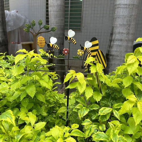 Moinhos De Vento Little Bee, Pátio, Decoração De Jardim, Moi