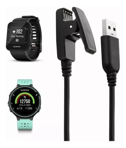 Cable Cargador Compatible Con Garmin Vivomove Hr / Lily