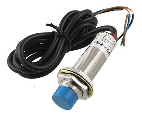 Sensor Indutivo Npn 8mm Lj18a3-8-z/bx Pic  Automação