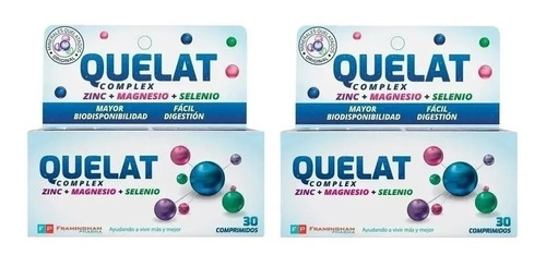 Quelat Complex X 60 Comp. Zinc+ Magnesio+ Selenio Oferta!!