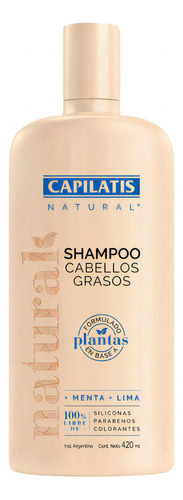  Capilatis Shampoo Natural Cabellos Grasos 420ml