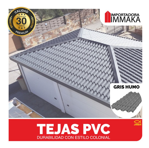 Imagen 8 de 10 de Tejas Españolas Pvc Varios Colores Accesorios, Protección Uv