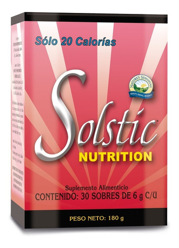 Solstic Nutrition Nature's Sunshine Vitaminas 30 Sobres 180g Sabor Tropical