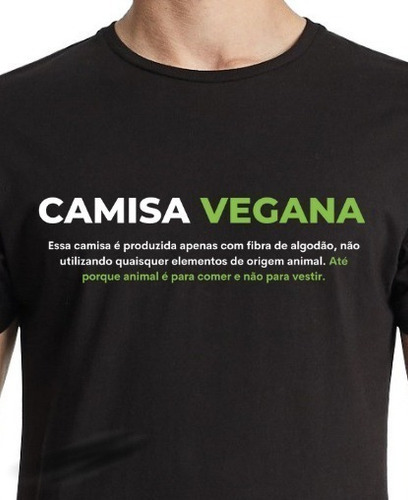 Camiseta Engraçada Churrasco Meme Vegano Masculina Presente