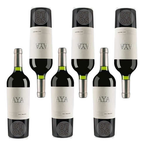 Vino Aya Malbec Bodegas Bórbore 750ml Caja X 6 Local