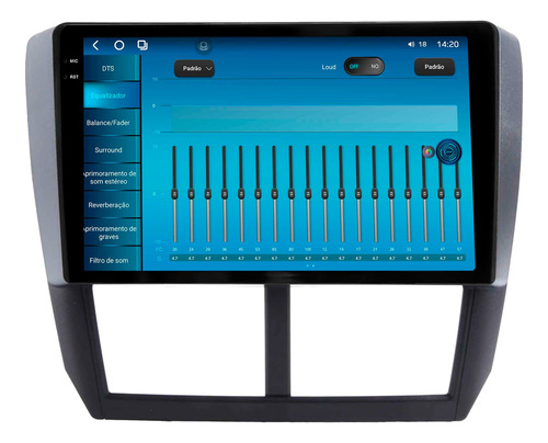 Multimidia Aikon Fóton G3 Impreza 09 A 13 8+256gb Octa 2k 9p