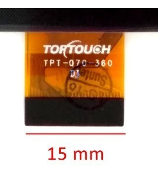 Touch Tablet 7 Tpt-070-360 Lanix Ilium Pad Telcel Mid Negro
